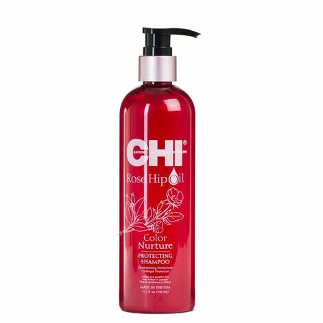 CHI Rose Hip Oil Color Nurture Šampoon Värvitud Juustele